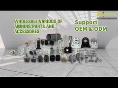 Vertrekbare luifelapparatuur