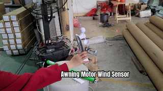 Luifelmotor Windsensor