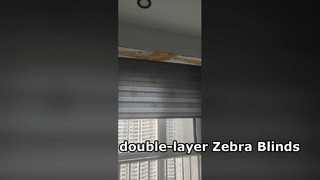 Dubbellaagse zebragordijnen