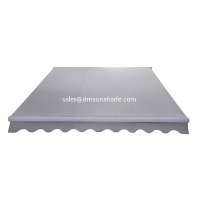 Outdoor Balcony Sunshade Strong Motorized Open Retractable Awnings