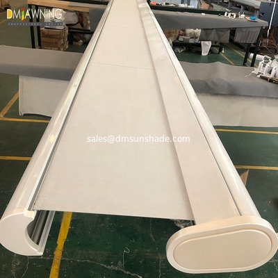 White Color Frame Full Cassette Awning/Electric Cassette Awning Wholesale
