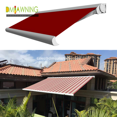 Heavy duty all-card outdoor retractable awning a commercial awning for restaurants