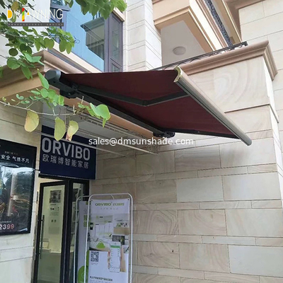 Heavy duty all-card outdoor retractable awning a commercial awning for restaurants