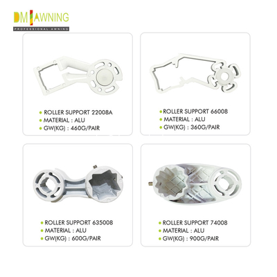 Customized CE Tube Awning Bracket Support Aluminum