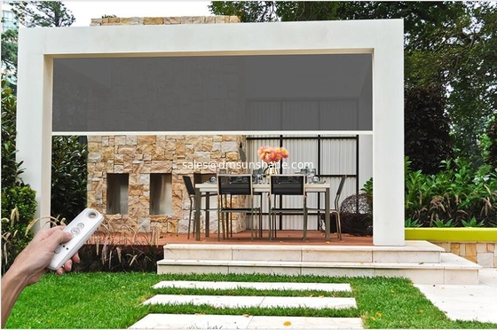 Outdoor zonnebril gemotoriseerde slimme ritsluik blinds / Roller ritsluik outdoor ritsluik