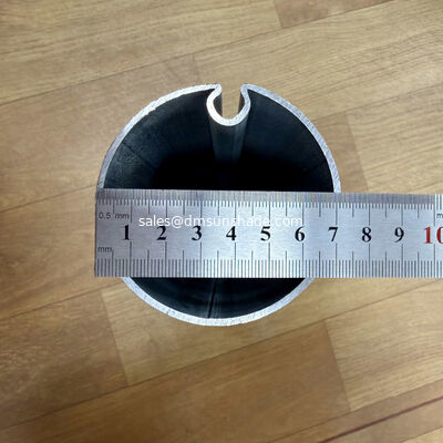 Heavy-Duty 70 mm OD × 2.0 mm staalpijp, 8 meter integraal voor buitengewanden