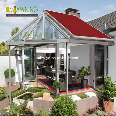 Aluminium uittrekbare dakluizing Conservatorium Volledige cassette vouwarmluizing